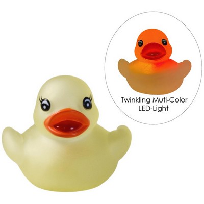 Rubber Transparent Twinkling Son Duck©