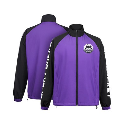Custom Sublimated Full-Zip Track Jacket